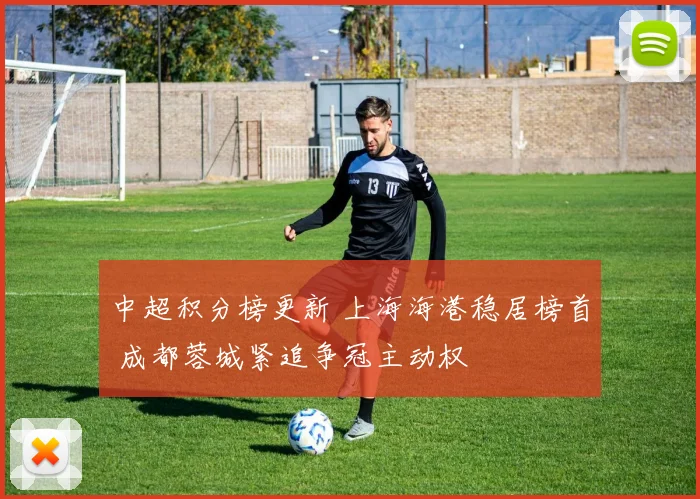 中超积分榜更新 上海海港稳居榜首 成都蓉城紧追争冠主动权